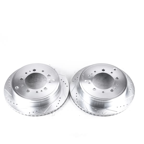 Power Stop PowerStop Evolution Performance Drilled, Slotted& Plated Brake Rotor Pair JBR1355XPR