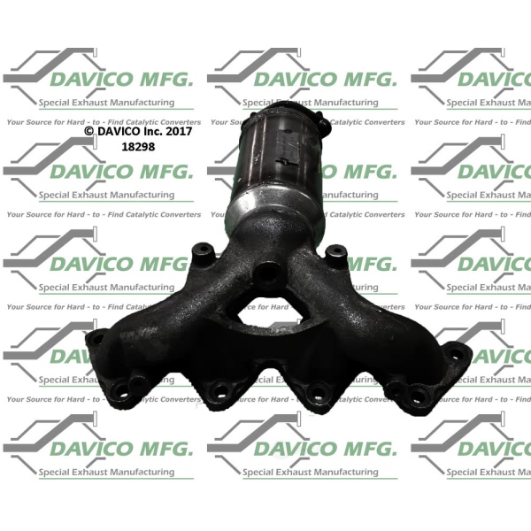 Davico Exhaust Manifold with Integrated Catalytic Converter 18298
