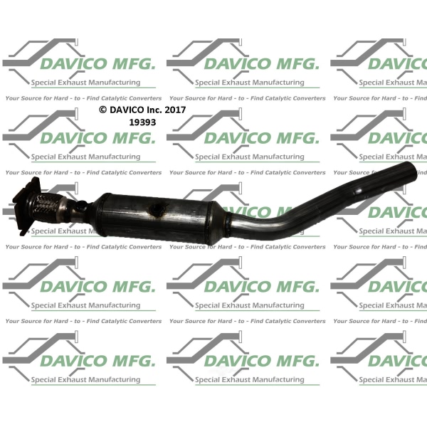 Davico Direct Fit Catalytic Converter and Pipe Assembly 19393