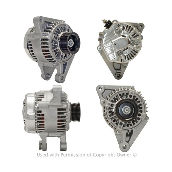 Quality-Built Alternator New 13878N