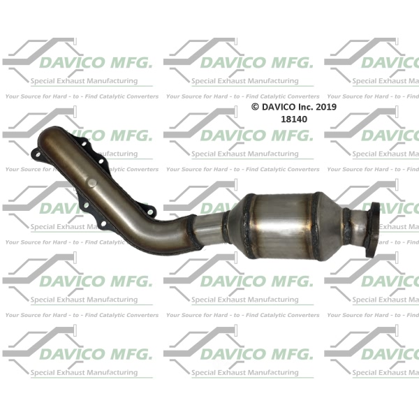 Davico Exhaust Manifold with Integrated Catalytic Converter 18140