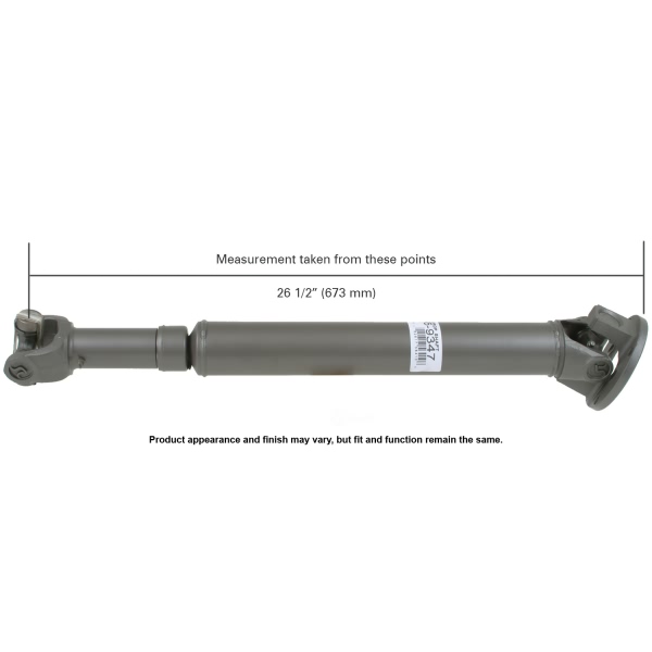 Cardone Reman Remanufactured Driveshaft/ Prop Shaft 65-9347