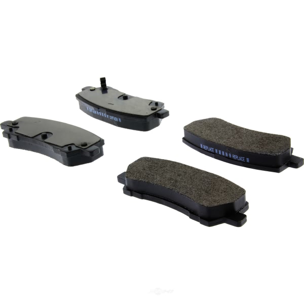 Centric Posi Quiet™ Semi-Metallic Brake Pads With Hardware 104.17930