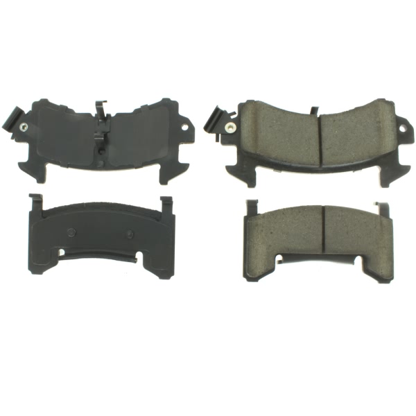 Centric Posi Quiet™ Extended Wear Semi-Metallic Front Disc Brake Pads 106.01540