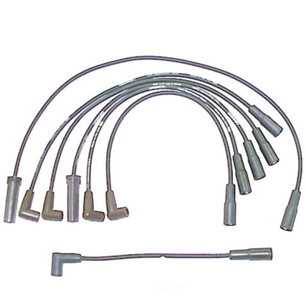 Denso Spark Plug Wire Set 671-6056