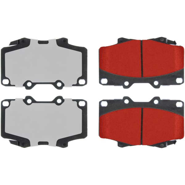 Centric Posi Quiet Pro™ Semi-Metallic Front Disc Brake Pads 500.05021