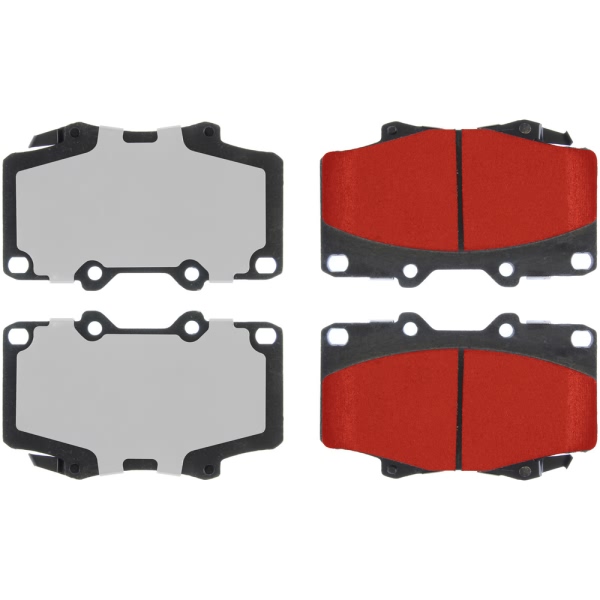 Centric Posi Quiet Pro™ Semi-Metallic Front Disc Brake Pads 500.05021