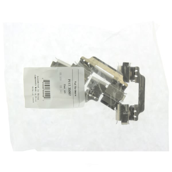 Centric Posi Quiet™ Semi-Metallic Rear Disc Brake Pads 104.16462