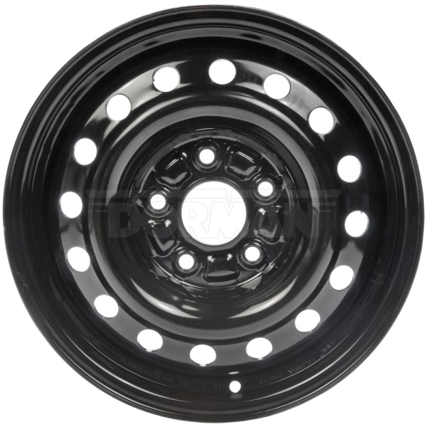 Dorman 16 Hole Black 15X6 5 Steel Wheel 939-147