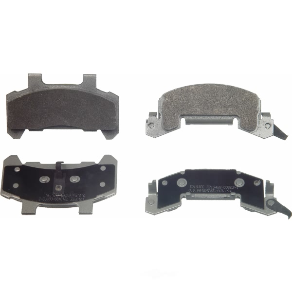 Wagner ThermoQuiet Semi-Metallic Disc Brake Pad Set MX159