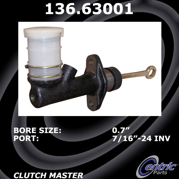 Centric Premium Clutch Master Cylinder 136.63001