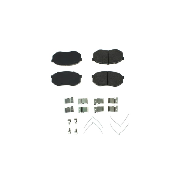 Centric Posi Quiet™ Ceramic Front Disc Brake Pads 105.04330