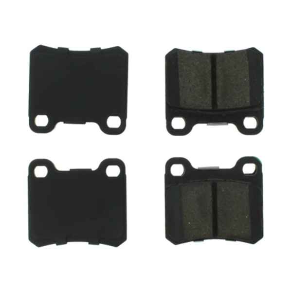 Centric Posi Quiet™ Extended Wear Semi-Metallic Rear Disc Brake Pads 106.03350