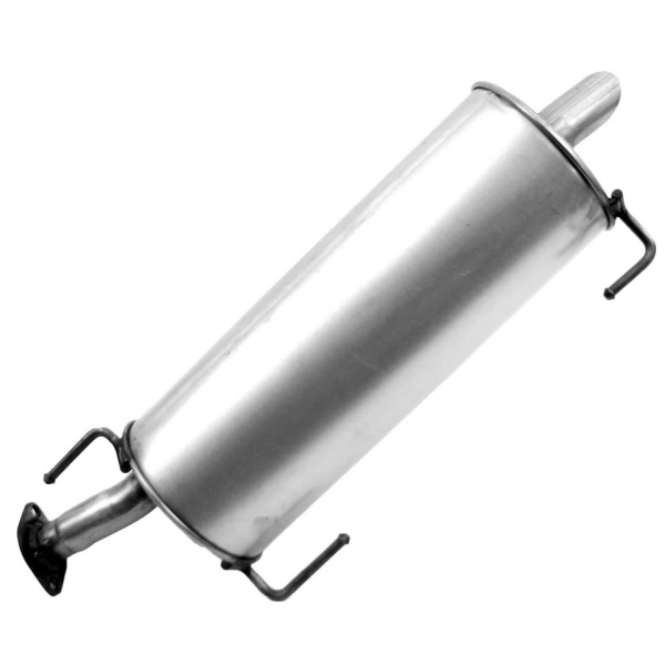 Walker Quiet Flow Stainless Steel Round Aluminized Exhaust Muffler And Pipe Assembly 53793