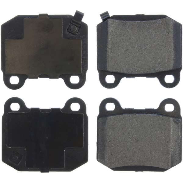 Centric Posi Quiet™ Semi-Metallic Brake Pads With Hardware 104.09610