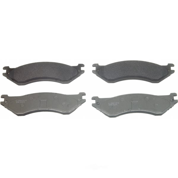 Wagner ThermoQuiet Semi-Metallic Disc Brake Pad Set MX758