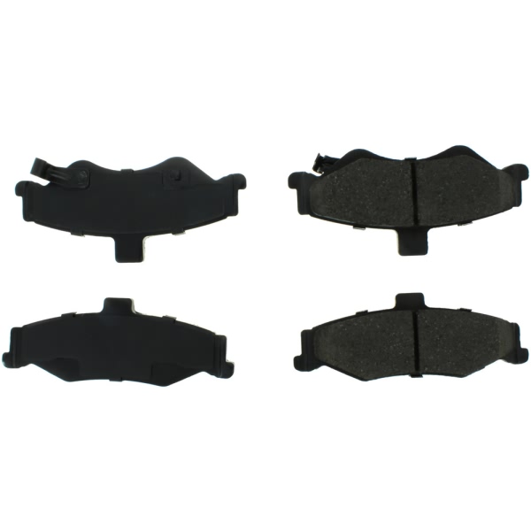 Centric Posi Quiet™ Extended Wear Semi-Metallic Rear Disc Brake Pads 106.07500