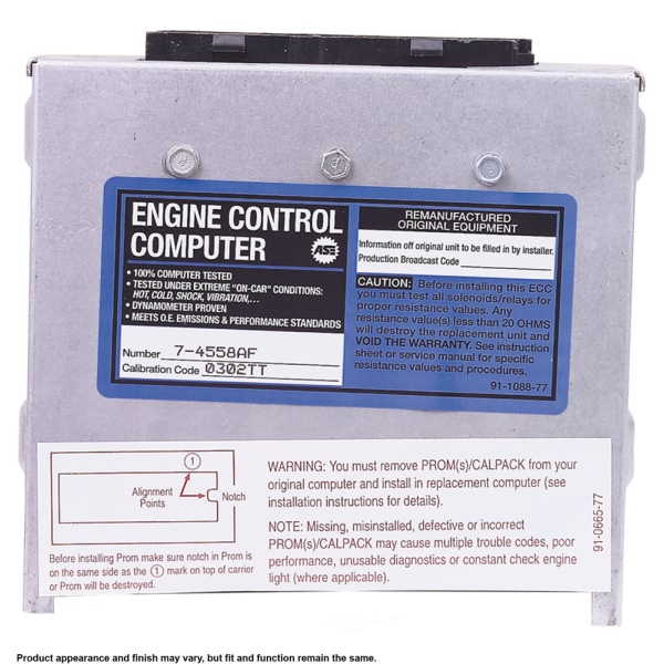 Cardone Reman Remanufactured Engine Control Computer 77-4558AF