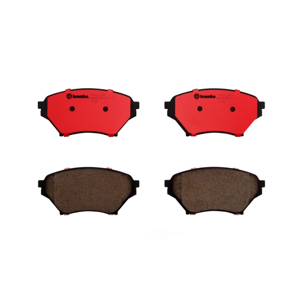 brembo Premium Ceramic Front Disc Brake Pads P49029N