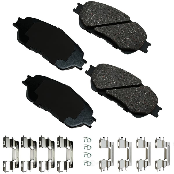 Akebono Pro-ACT™ Ultra-Premium Ceramic Front Disc Brake Pads ACT906B