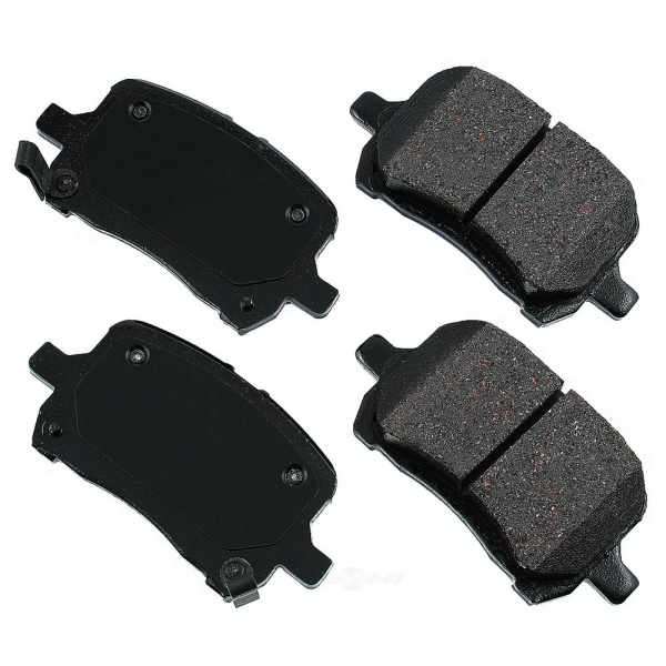 Akebono Pro-ACT™ Ultra-Premium Ceramic Front Disc Brake Pads ACT1028