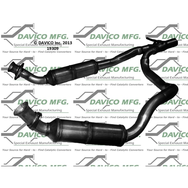 Davico Direct Fit Catalytic Converter and Pipe Assembly 19309