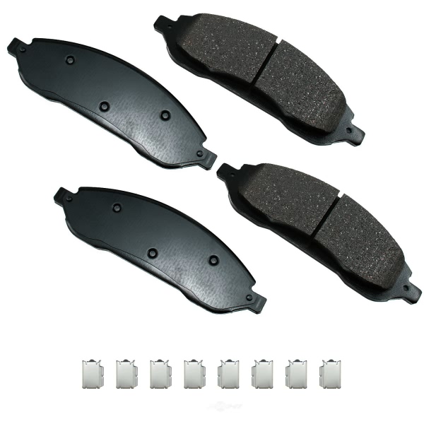 Akebono Pro-ACT™ Ultra-Premium Ceramic Front Disc Brake Pads ACT1022