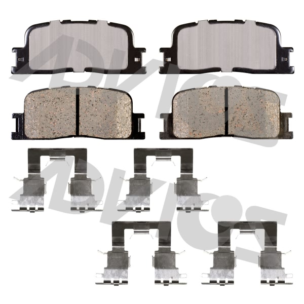 Advics Ultra-Premium™ Ceramic Rear Disc Brake Pads AD0885