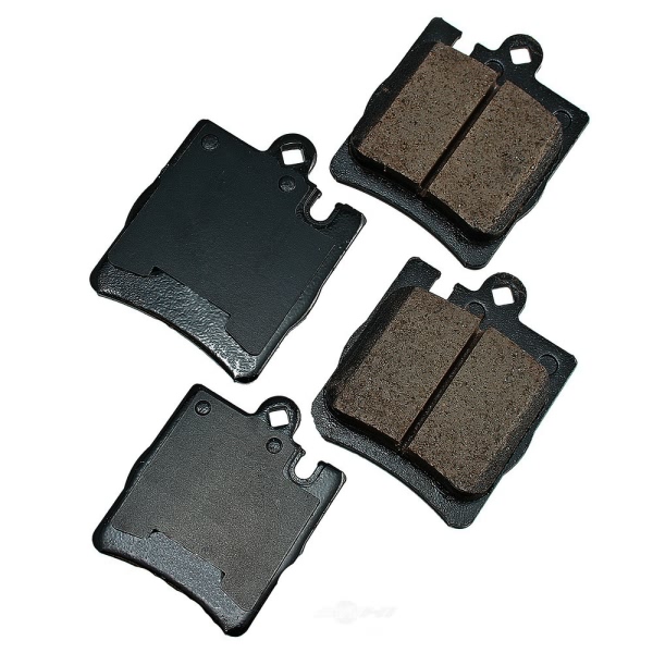 Akebono EURO™ Ultra-Premium Ceramic Rear Disc Brake Pads EUR873