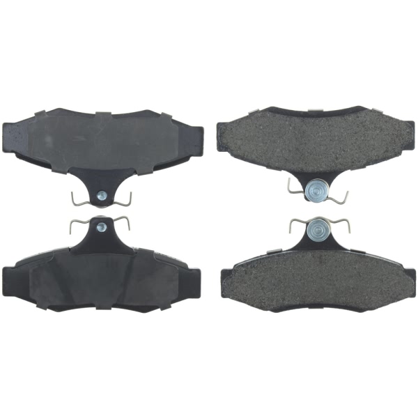 Centric Posi Quiet™ Extended Wear Semi-Metallic Rear Disc Brake Pads 106.07240