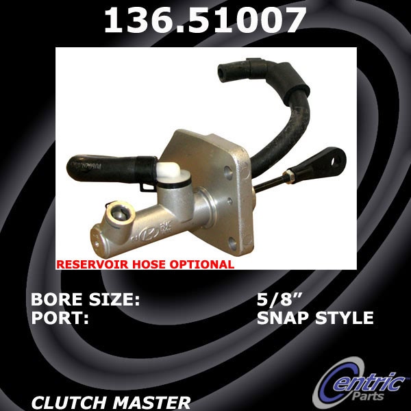 Centric Premium Clutch Master Cylinder 136.51007