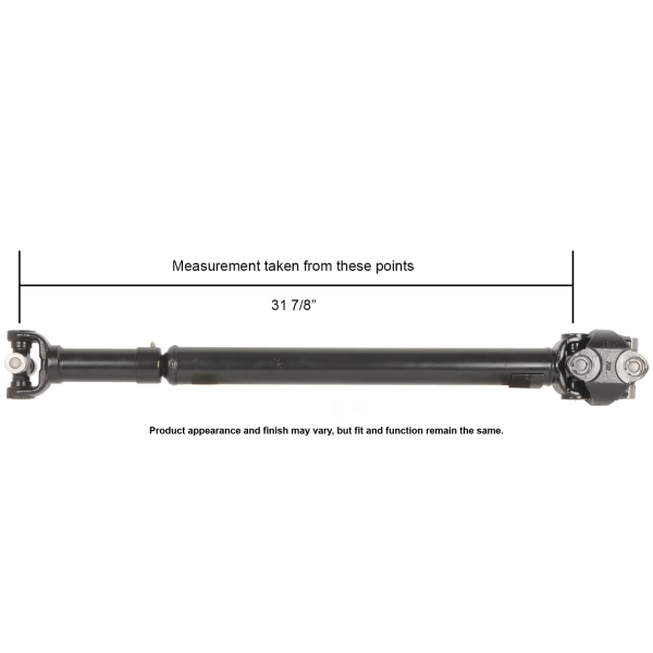 Cardone Reman Remanufactured Driveshaft/ Prop Shaft 65-9781