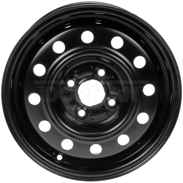 Dorman 12 Hole Black 14X5 5 Steel Wheel 939-144