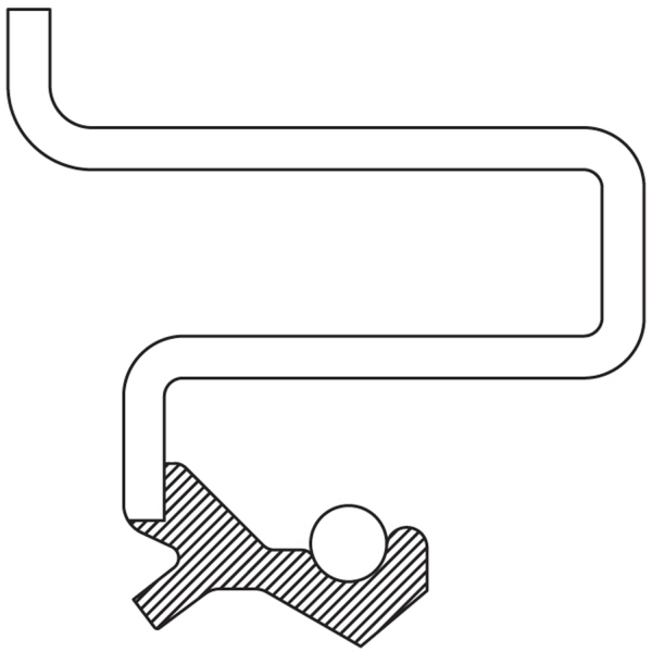 National Automatic Transmission Output Shaft Seal 3459