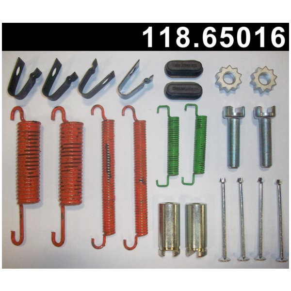 Centric Rear Parking Brake Hardware Kit 118.65016