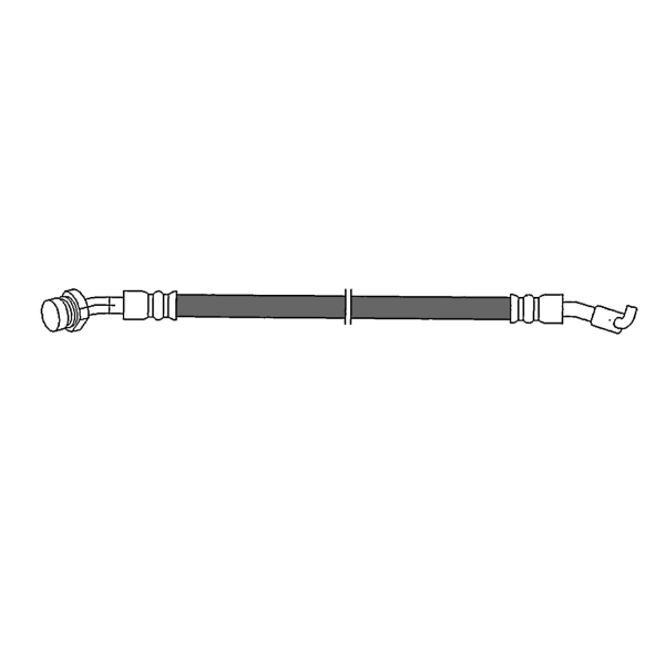 Centric Rear Driver Side Brake Hose 150.51342