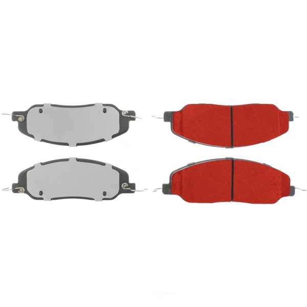 Centric Posi Quiet Pro™ Semi-Metallic Front Disc Brake Pads 500.10810