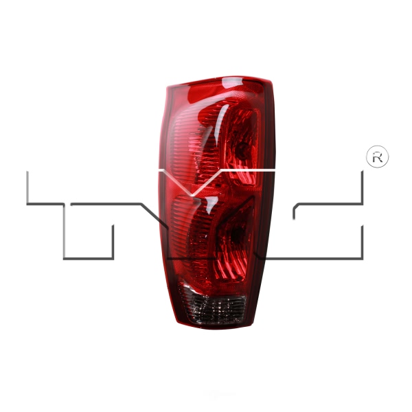TYC Driver Side Replacement Tail Light 11-5890-00
