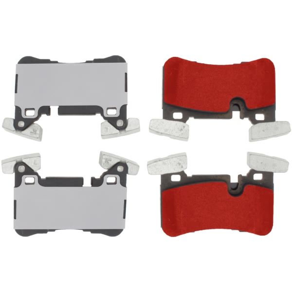 Centric Posi Quiet Pro™ Semi-Metallic Rear Disc Brake Pads 500.14500