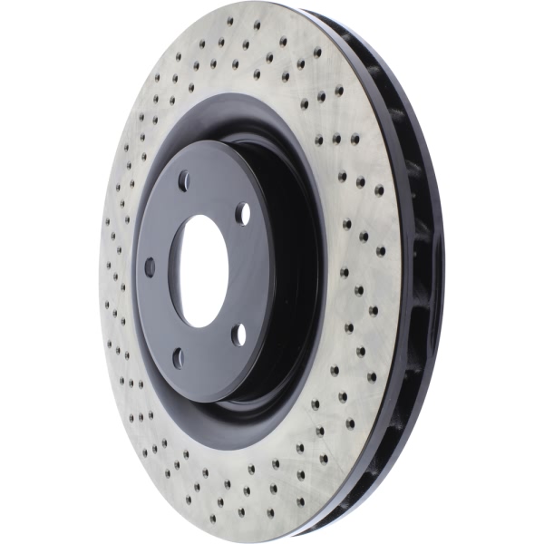 Centric SportStop Drilled 1-Piece Front Brake Rotor 128.62086