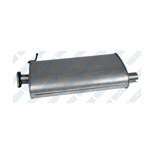 Walker Quiet Flow Driver Side Stainless Steel Oval Aluminized Exhaust Muffler 21438