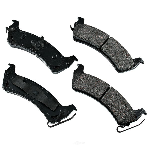 Akebono Pro-ACT™ Ultra-Premium Ceramic Rear Disc Brake Pads ACT713