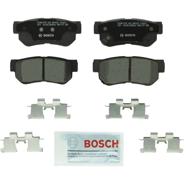 Bosch QuietCast™ Premium Organic Rear Disc Brake Pads BP813