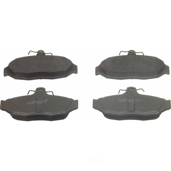 Wagner Thermoquiet Ceramic Rear Disc Brake Pads PD347A