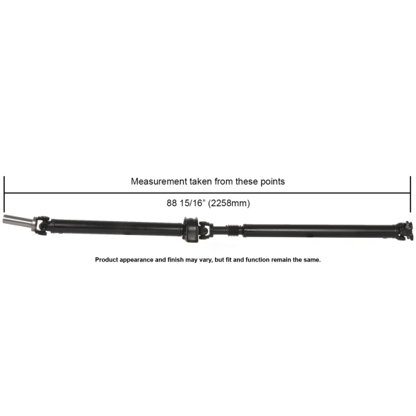 Cardone Reman Remanufactured Driveshaft/ Prop Shaft 65-2014