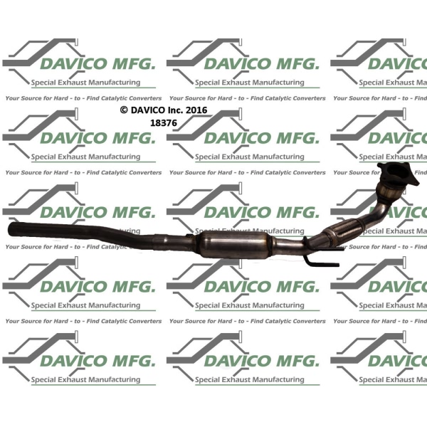 Davico Direct Fit Catalytic Converter and Pipe Assembly 18376