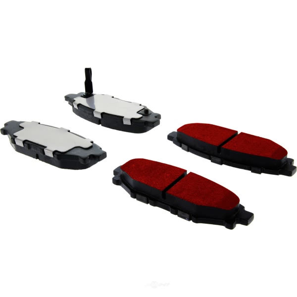 Centric Posi Quiet Pro™ Semi-Metallic Rear Disc Brake Pads 500.11140