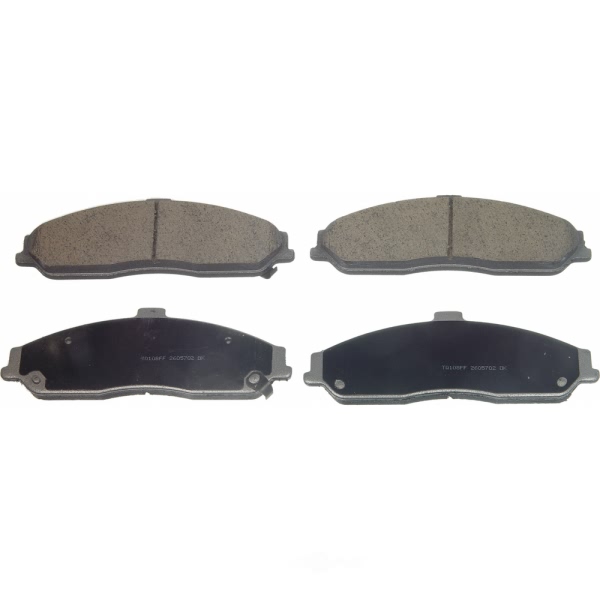 Wagner ThermoQuiet Semi-Metallic Disc Brake Pad Set MX731