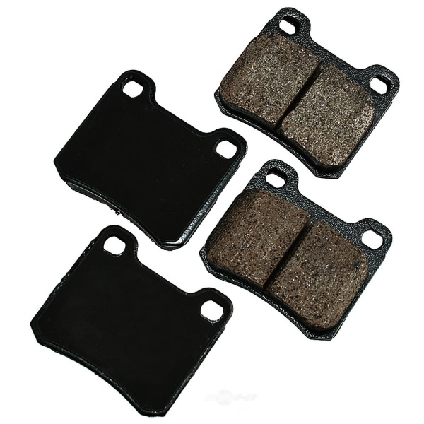 Akebono EURO™ Ultra-Premium Ceramic Rear Disc Brake Pads EUR335