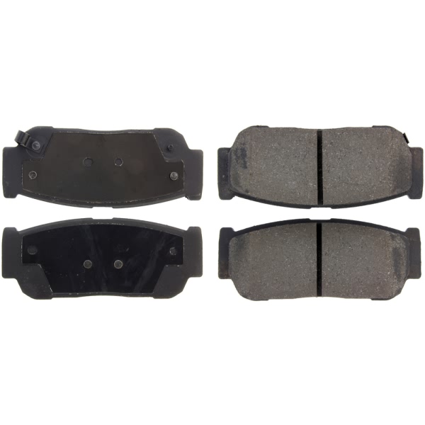 Centric Posi Quiet™ Ceramic Rear Disc Brake Pads 105.09540
